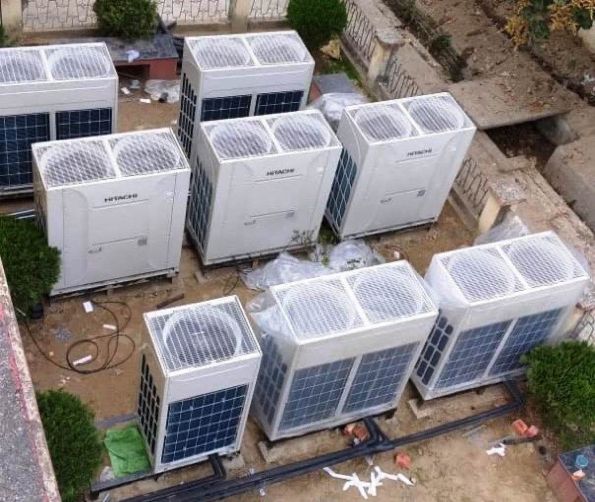 Multi-unit VRF plant